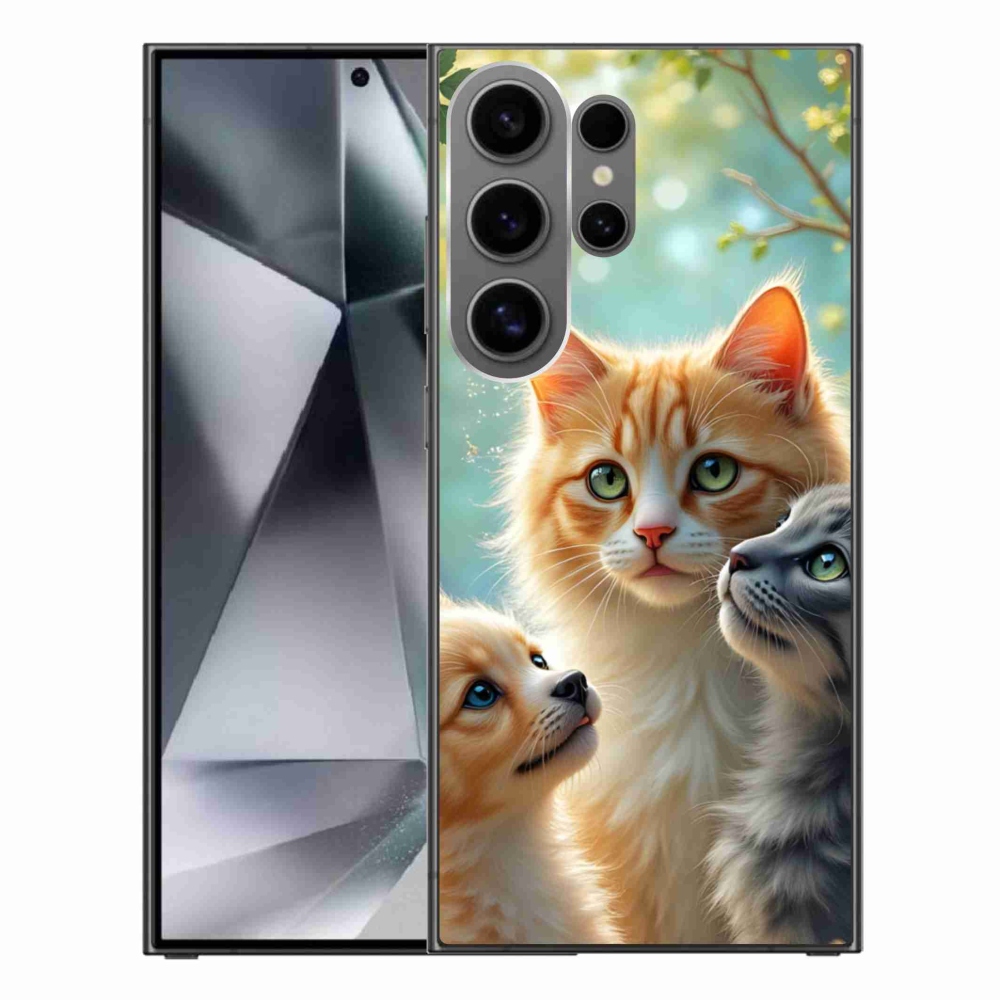 Gélový kryt mmCase na Samsung Galaxy S24 Ultra - zvieracie priateľstvo 2