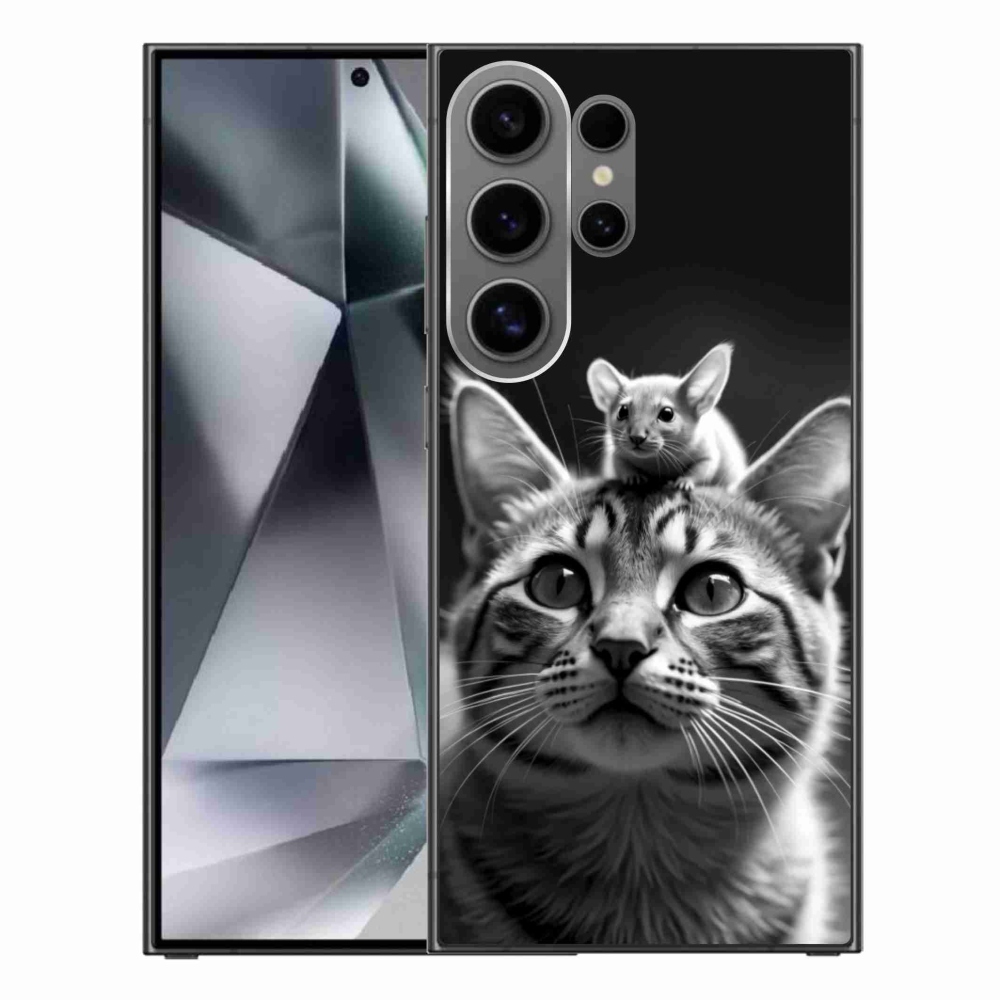 Gélový kryt mmCase na Samsung Galaxy S24 Ultra - zvieracie priateľstvo 2