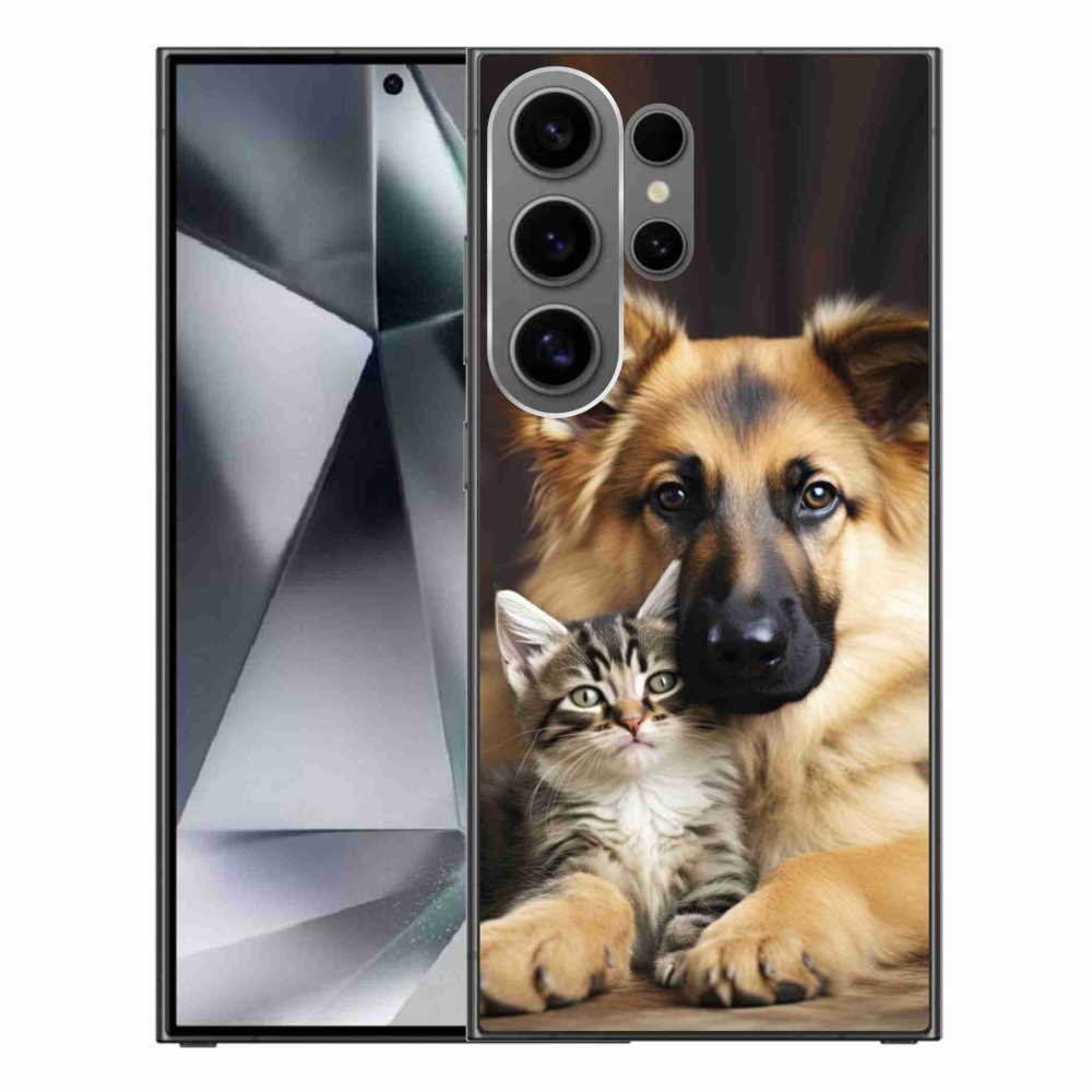 Gélový kryt mmCase na Samsung Galaxy S24 Ultra - zvieracie priateľstvo