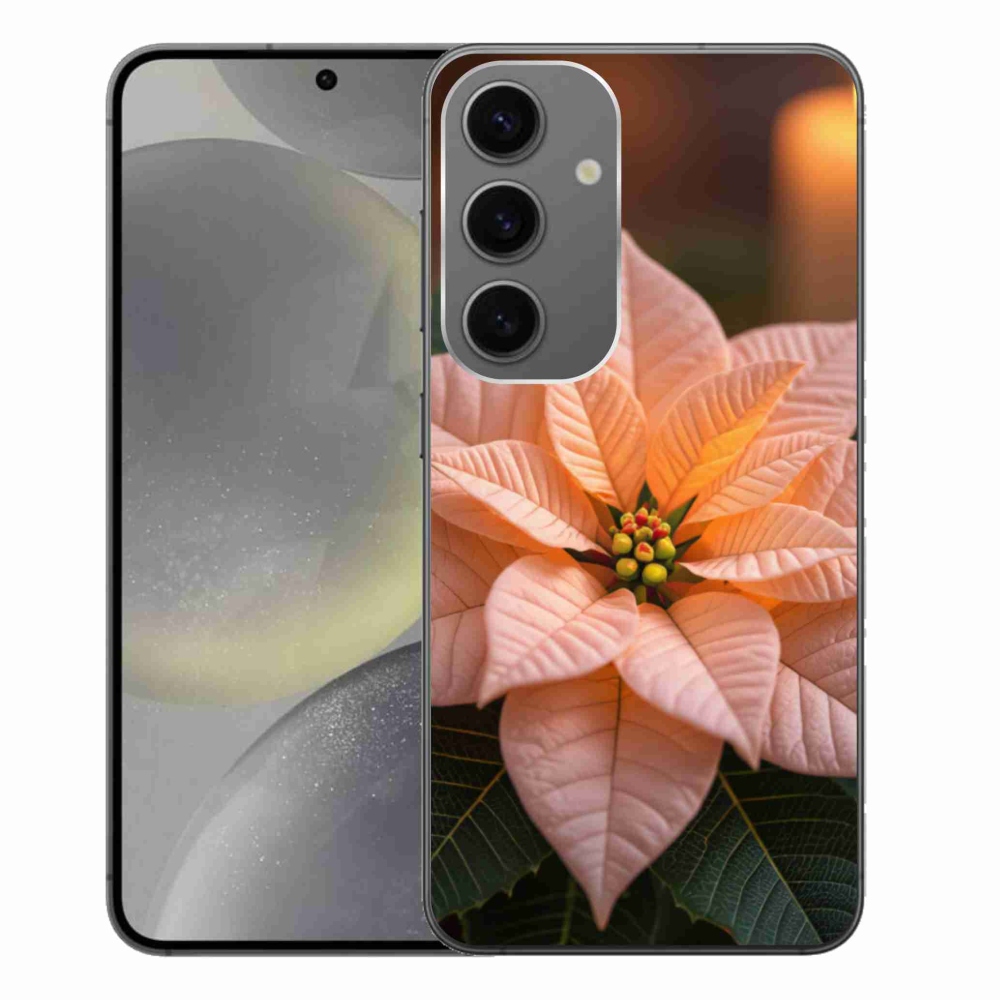 Gélový kryt mmCase na Samsung Galaxy S24+ - vianočná hviezda