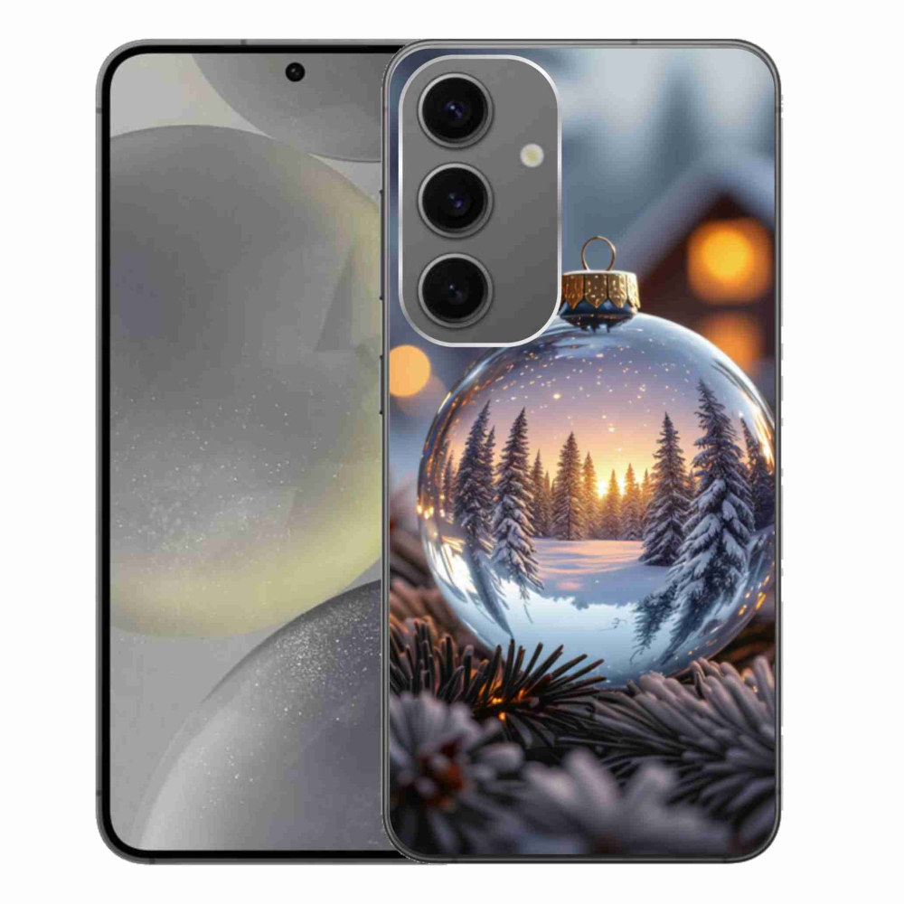 Gélový kryt mmCase na Samsung Galaxy S24+ - vianočná ozdoba