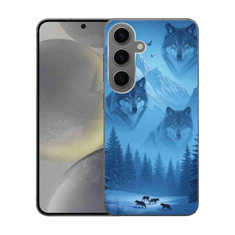 Gélový kryt mmCase na Samsung Galaxy S24 - vlčia svorka