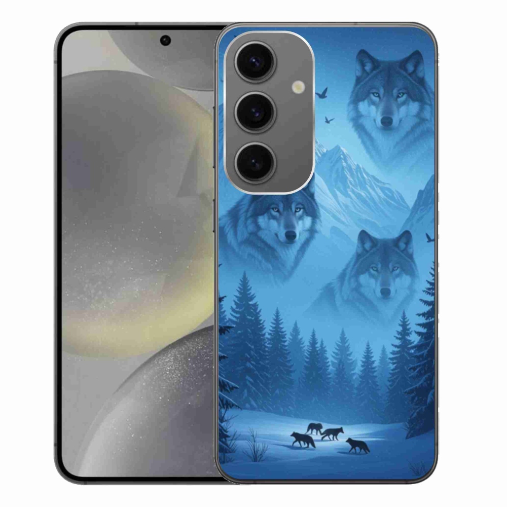 Gélový kryt mmCase na Samsung Galaxy S24+ - vlčia svorka