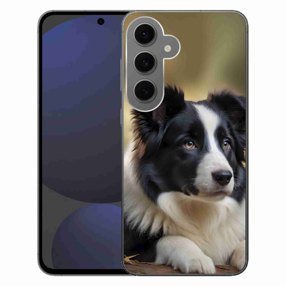 Gélový kryt mmCase na Samsung Galaxy S24FE - border kólia 2