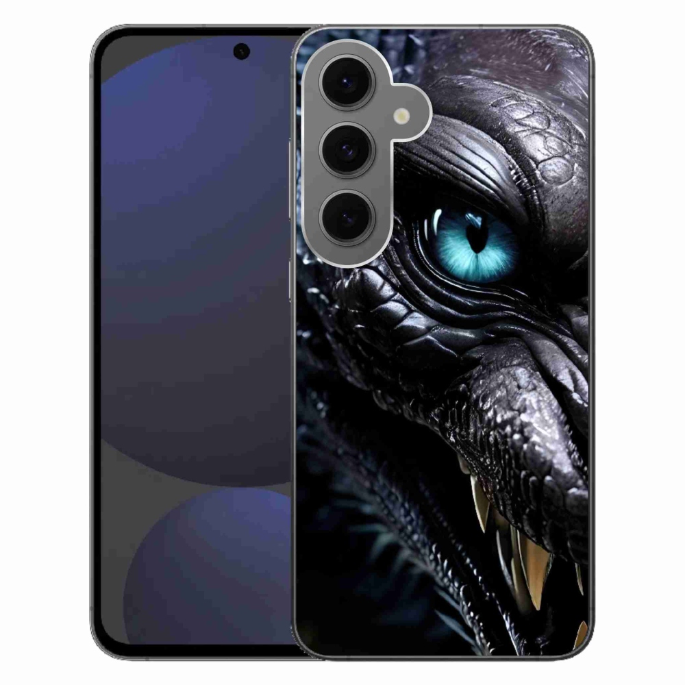 Gélový kryt mmCase na Samsung Galaxy S24FE - dračí pohľad