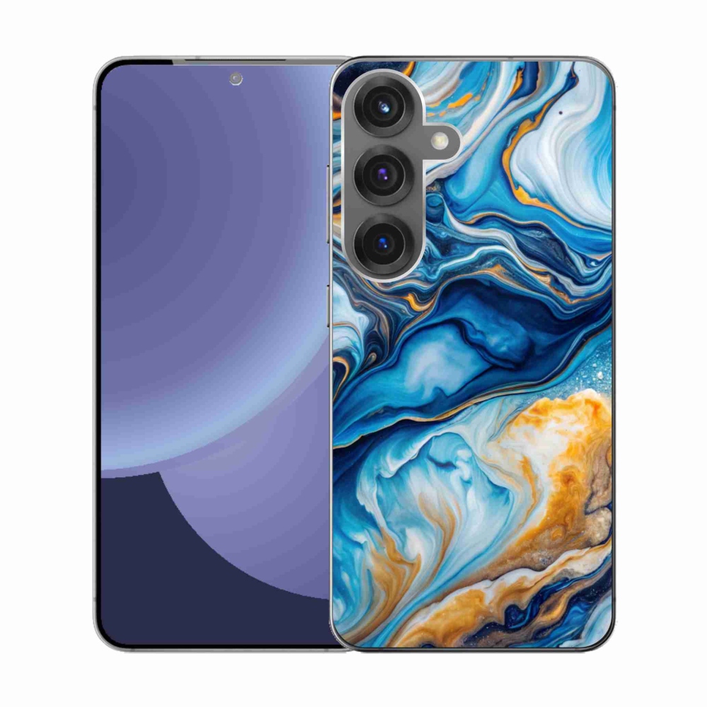 Gélový kryt mmCase na Samsung Galaxy S25 - abstraktný motív 34