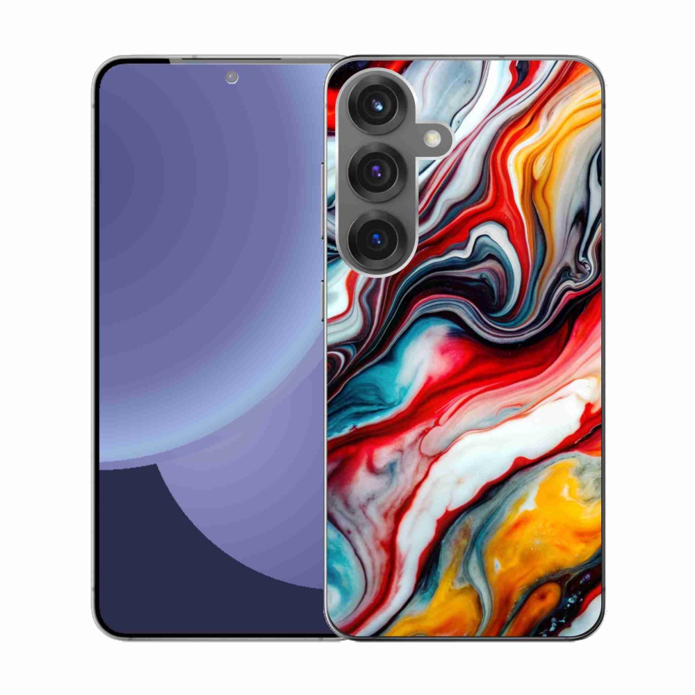 Gélový kryt mmCase na Samsung Galaxy S25 - abstraktný motív 35