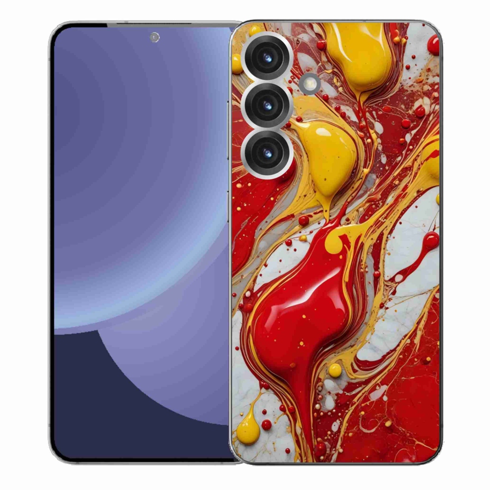 Gélový kryt mmCase na Samsung Galaxy S25+ - abstraktný motív 42