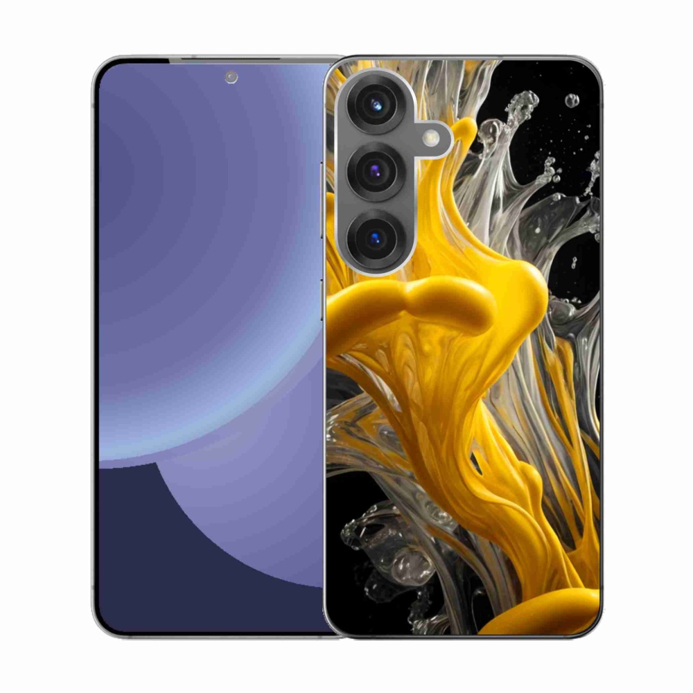 Gélový kryt mmCase na Samsung Galaxy S25 - abstraktný motív 48