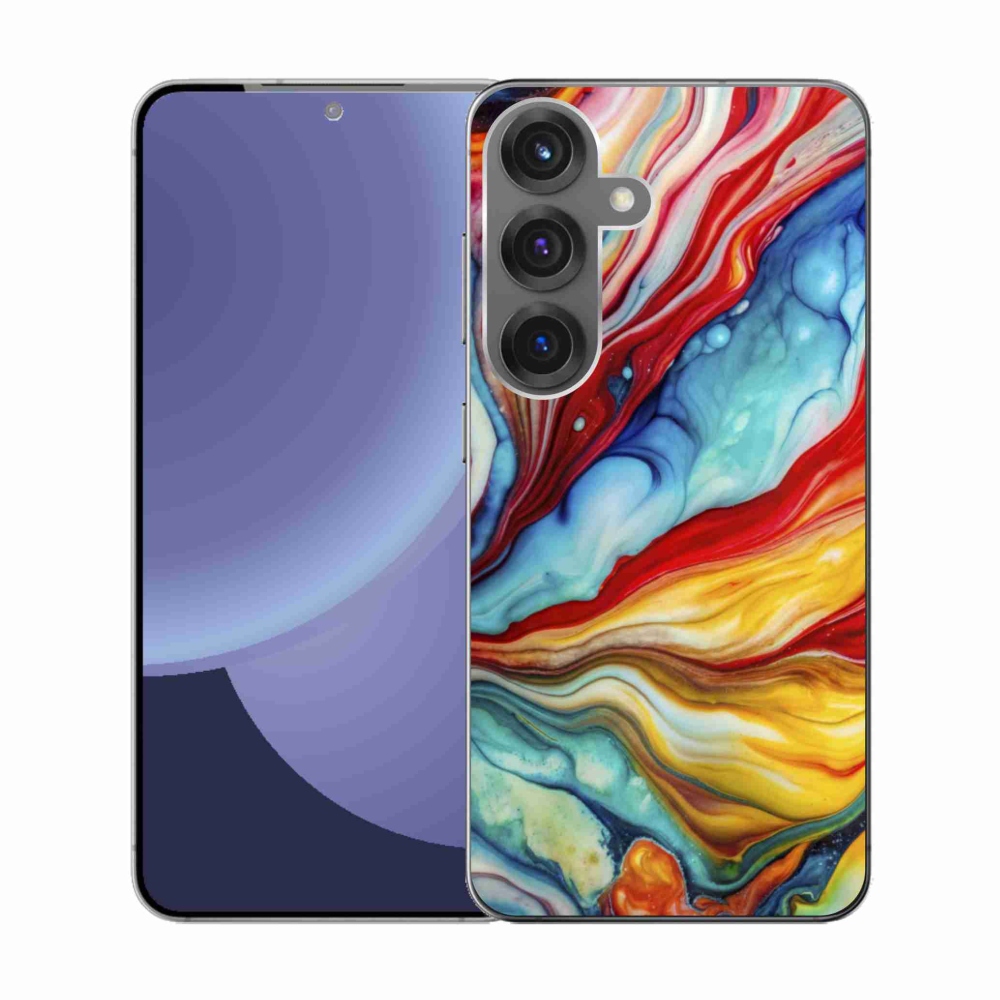 Gélový kryt mmCase na Samsung Galaxy S25 - abstraktný motív 58