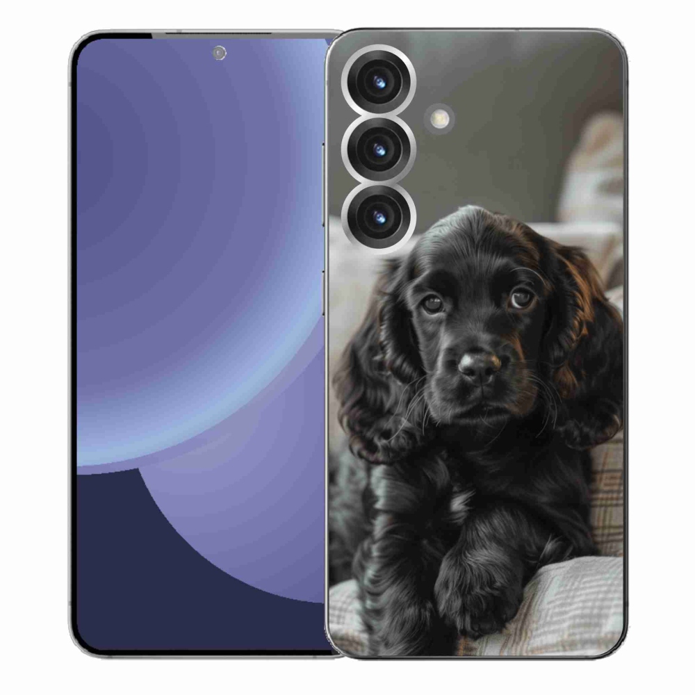 Gélový kryt mmCase na Samsung Galaxy S25+ - anglický kokeršpaniel