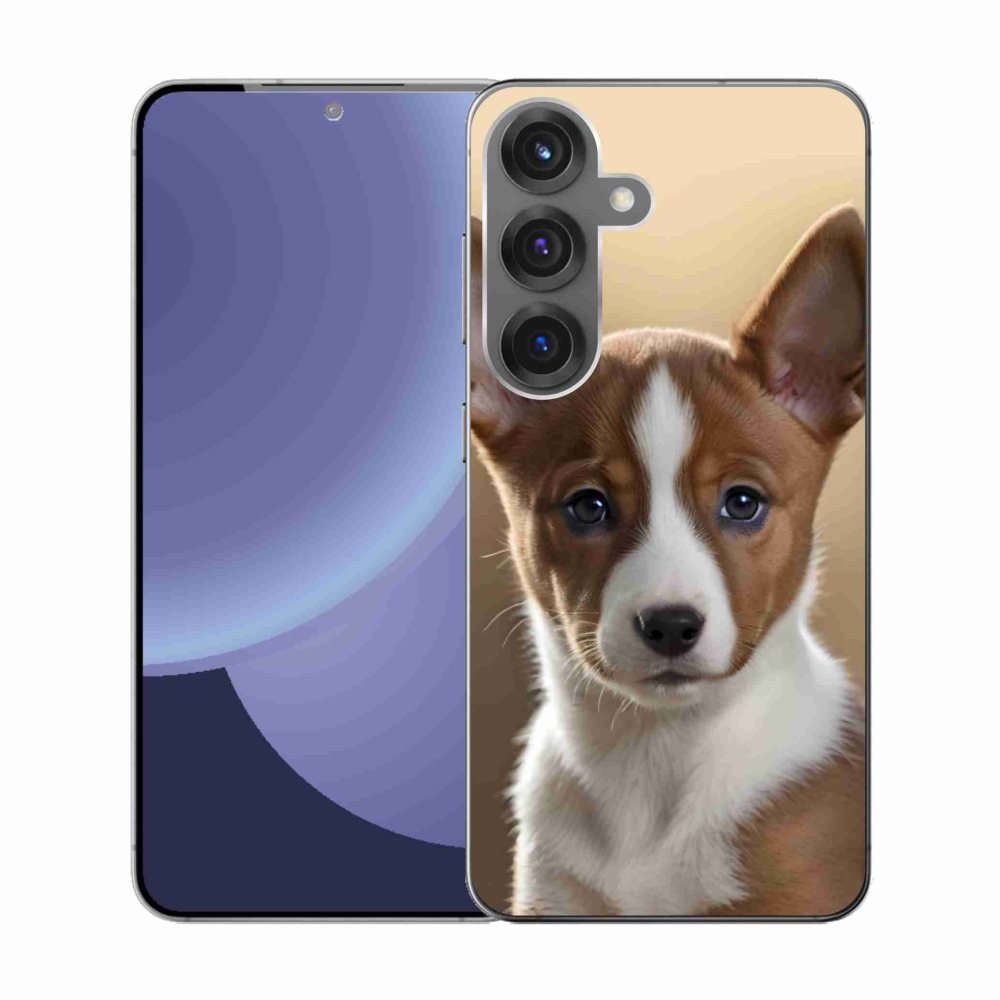 Gélový kryt mmCase na Samsung Galaxy S25 - basenji
