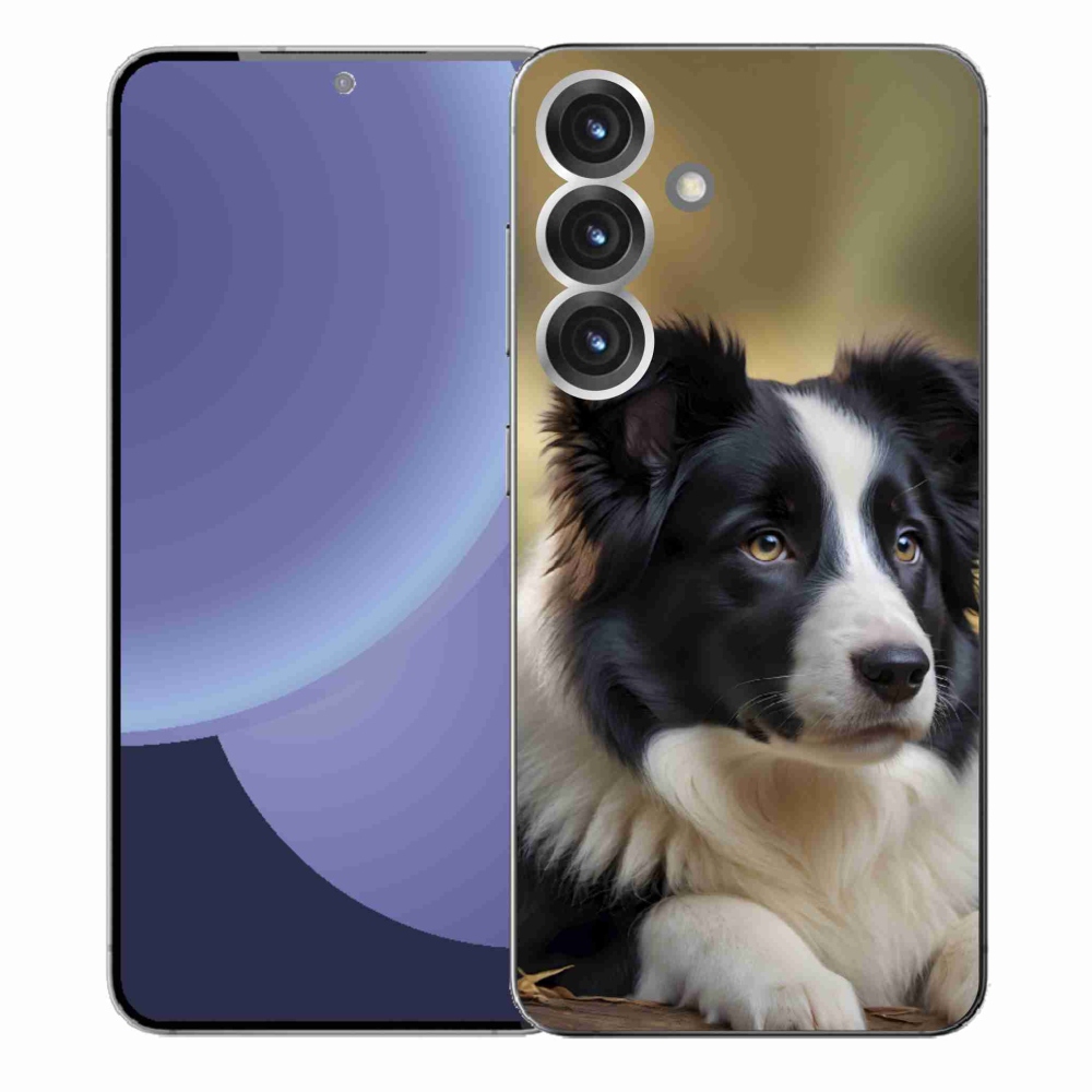 Gélový kryt mmCase na Samsung Galaxy S25+ - border kólia 2