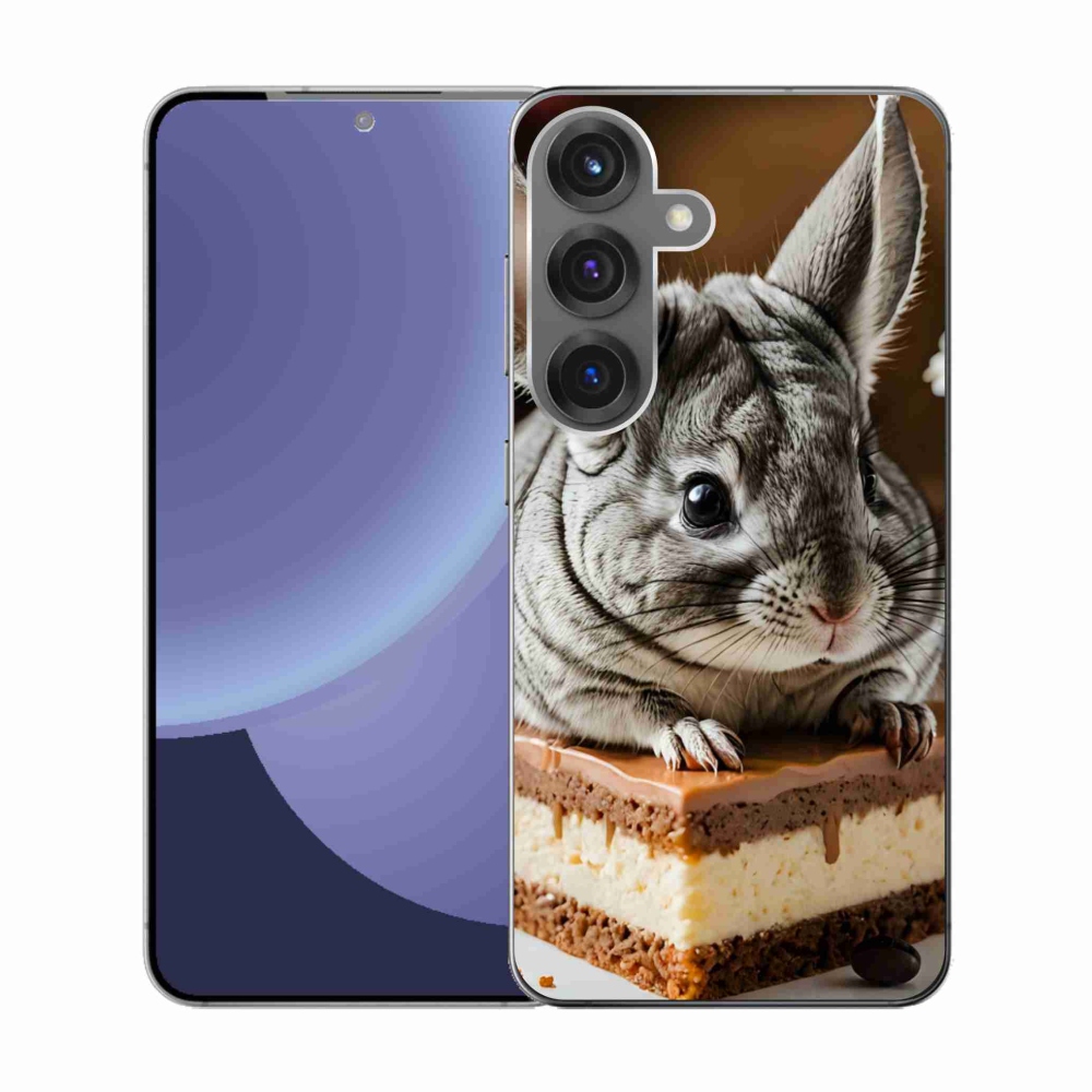 Gélový kryt mmCase na Samsung Galaxy S25 - činčila