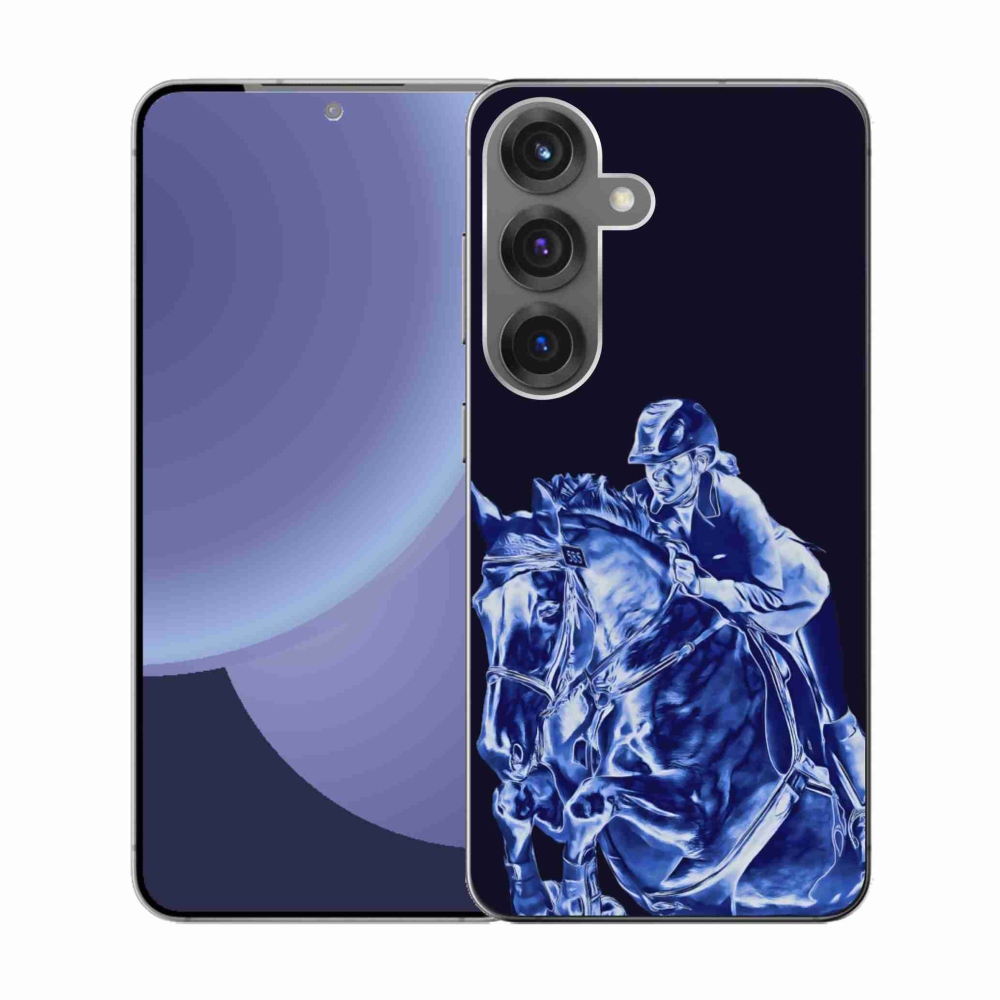 Gélový kryt mmCase na Samsung Galaxy S25 - dostihový kôň
