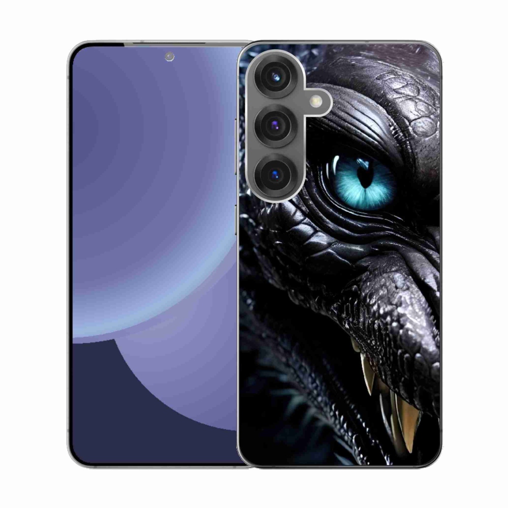 Gélový kryt mmCase na Samsung Galaxy S25 - dračí pohľad