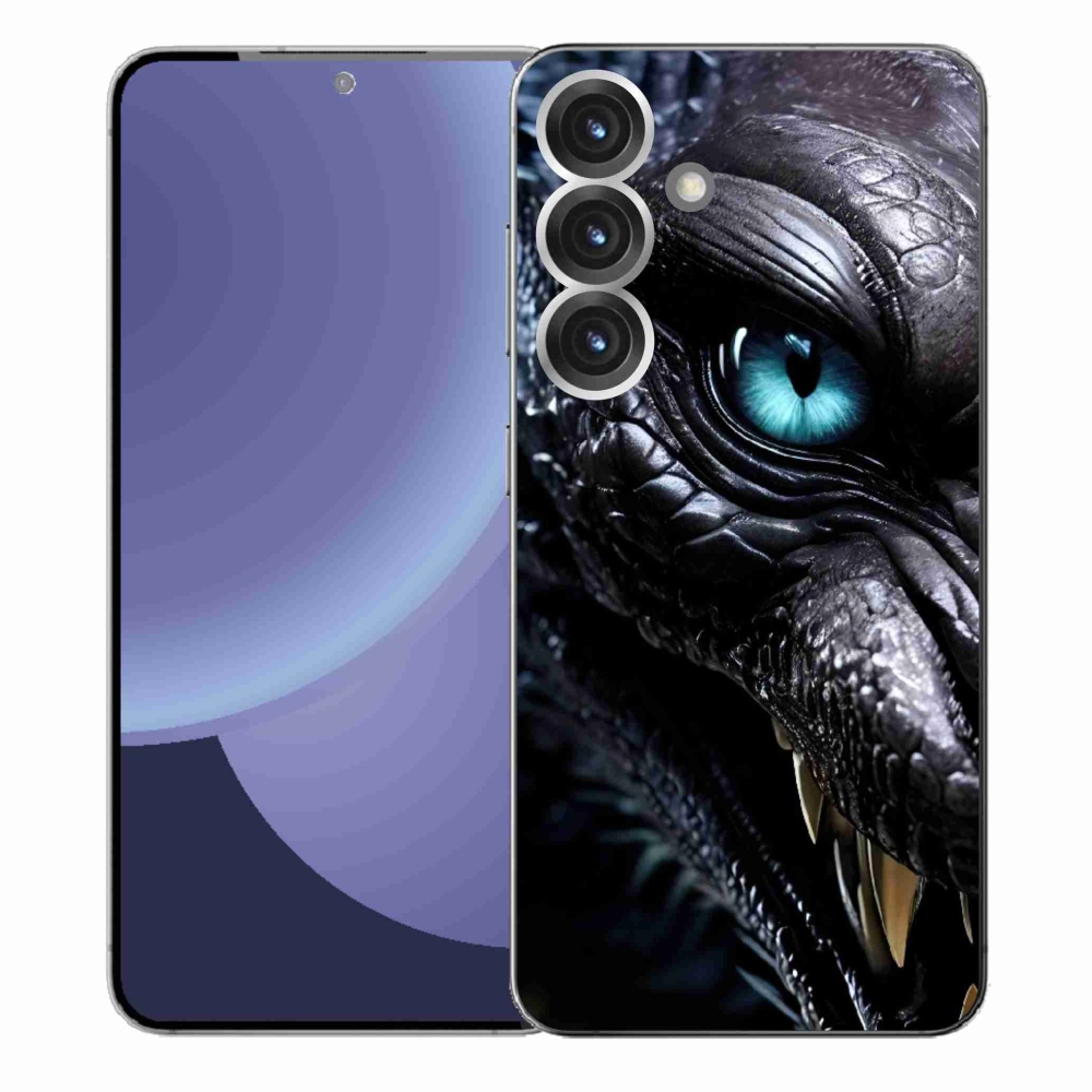 Gélový kryt mmCase na Samsung Galaxy S25+ - dračí pohľad