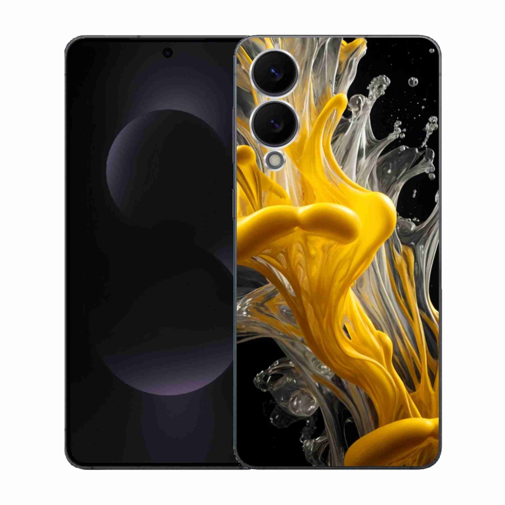 Gélový kryt mmCase na Samsung Galaxy S25 Edge - abstraktný motív 48