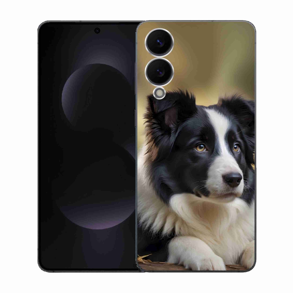 Gélový kryt mmCase na Samsung Galaxy S25 Edge - border kólia 2