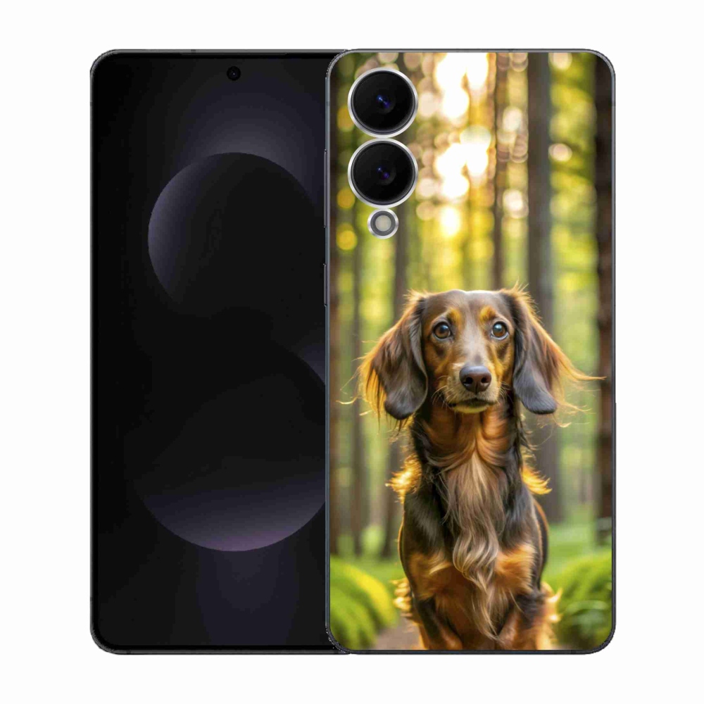 Gélový kryt mmCase na Samsung Galaxy S25 Edge - jazvečík 4