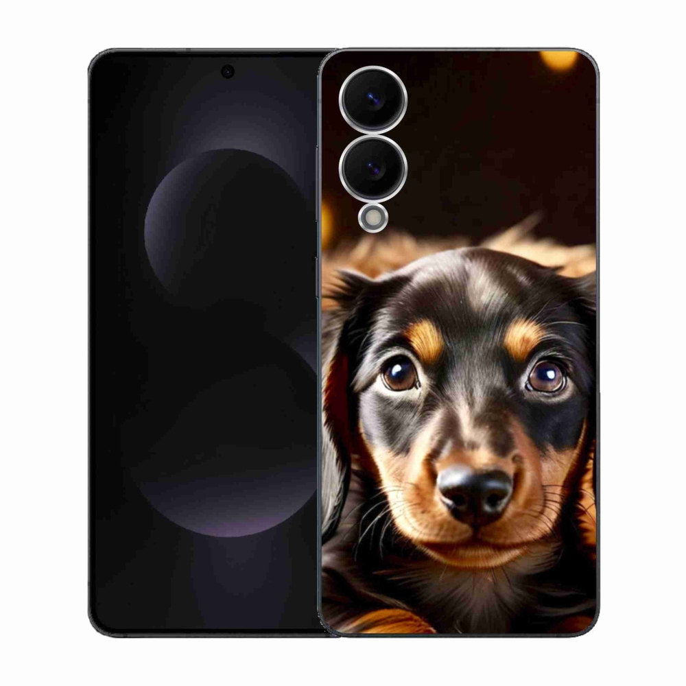 Gélový kryt mmCase na Samsung Galaxy S25 Edge - jazvečík