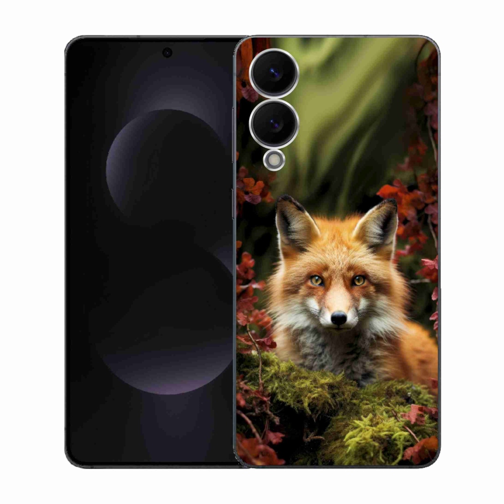 Gélový kryt mmCase na Samsung Galaxy S25 Edge - líška v lese