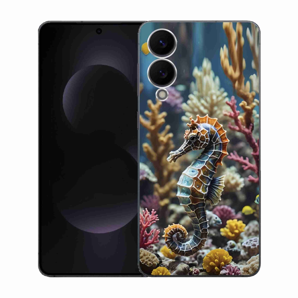 Gélový kryt mmCase na Samsung Galaxy S25 Edge - morský koník 2