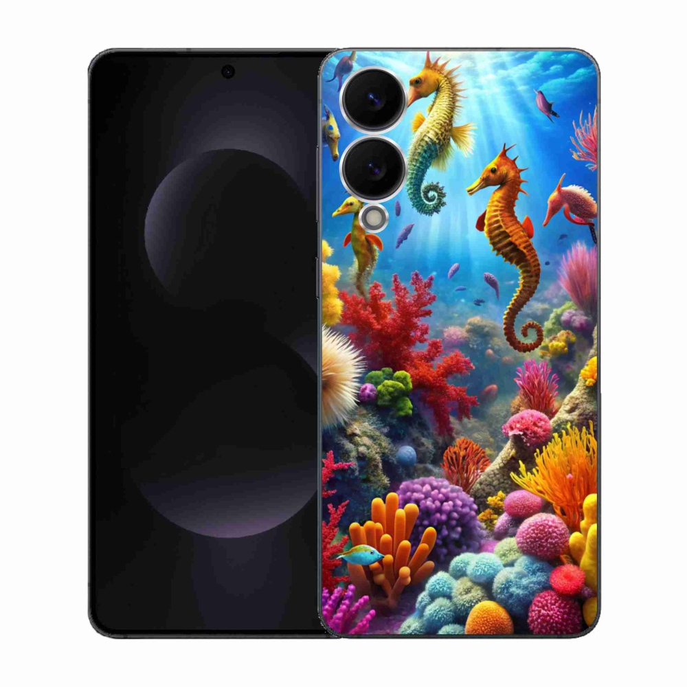 Gélový kryt mmCase na Samsung Galaxy S25 Edge - morský svet 3