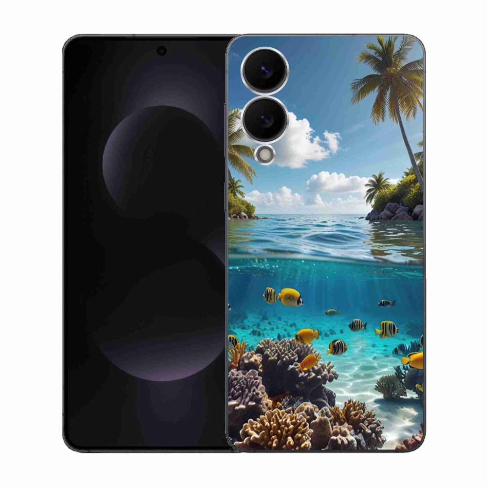 Gélový kryt mmCase na Samsung Galaxy S25 Edge - morský svet 4