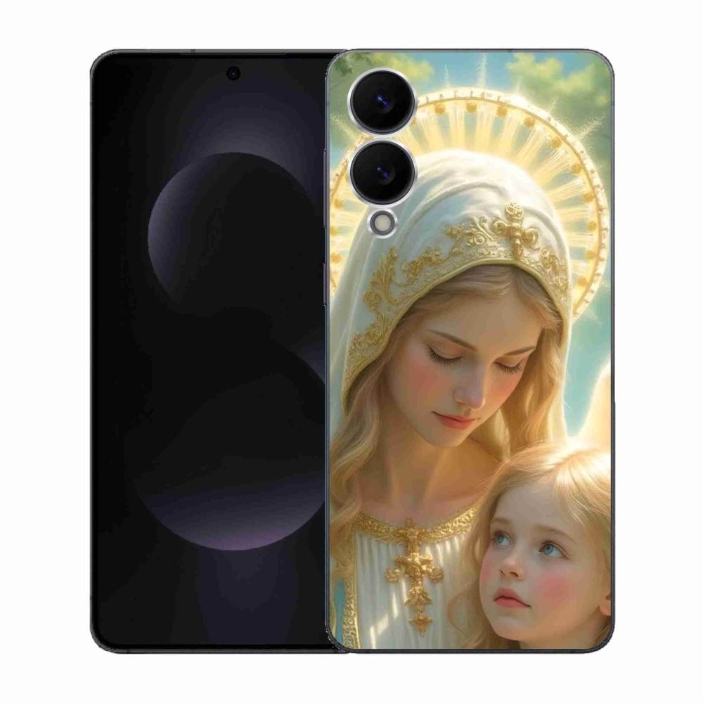 Gélový kryt mmCase na Samsung Galaxy S25 Edge - náboženský motív 2