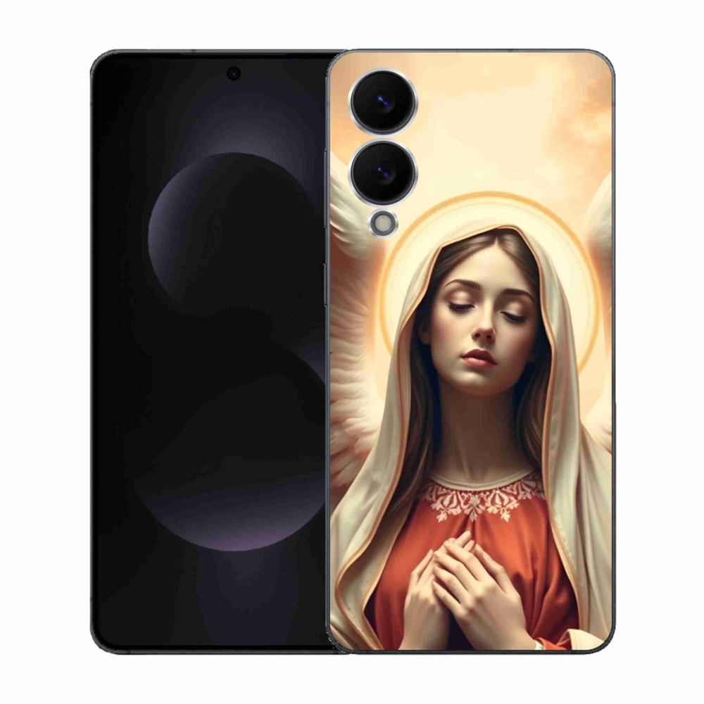 Gélový kryt mmCase na Samsung Galaxy S25 Edge - náboženský motív