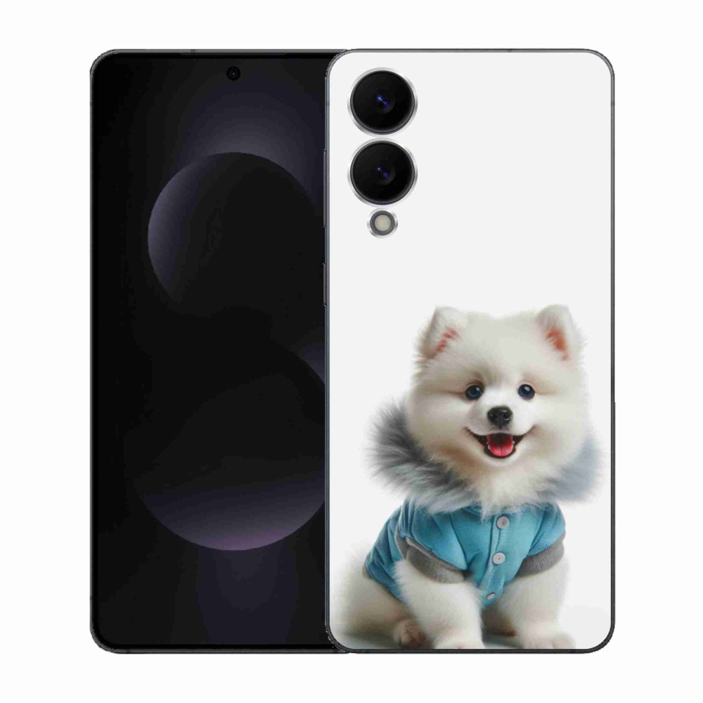 Gélový kryt mmCase na Samsung Galaxy S25 Edge - pomeranian