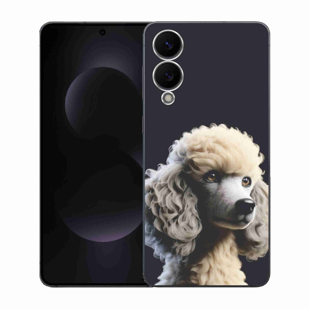 Gélový kryt mmCase na Samsung Galaxy S25 Edge - pudel