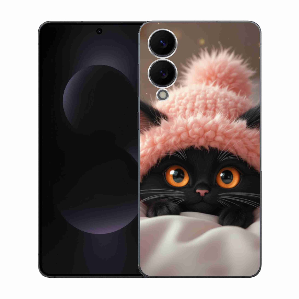 Gélový kryt mmCase na Samsung Galaxy S25 Edge - roztomilé mačiatko 7