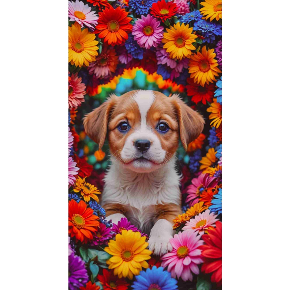 Gélový kryt mmCase na Samsung Galaxy S25 Edge - roztomilé šteňa