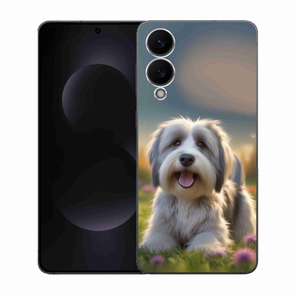 Gélový kryt mmCase na Samsung Galaxy S25 Edge - roztomilý havanský psík