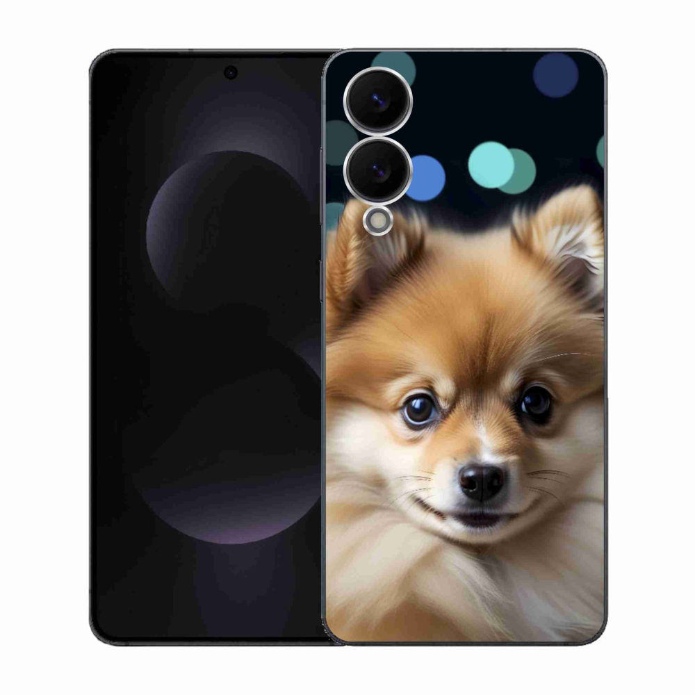 Gélový kryt mmCase na Samsung Galaxy S25 Edge - roztomilý pomeranian
