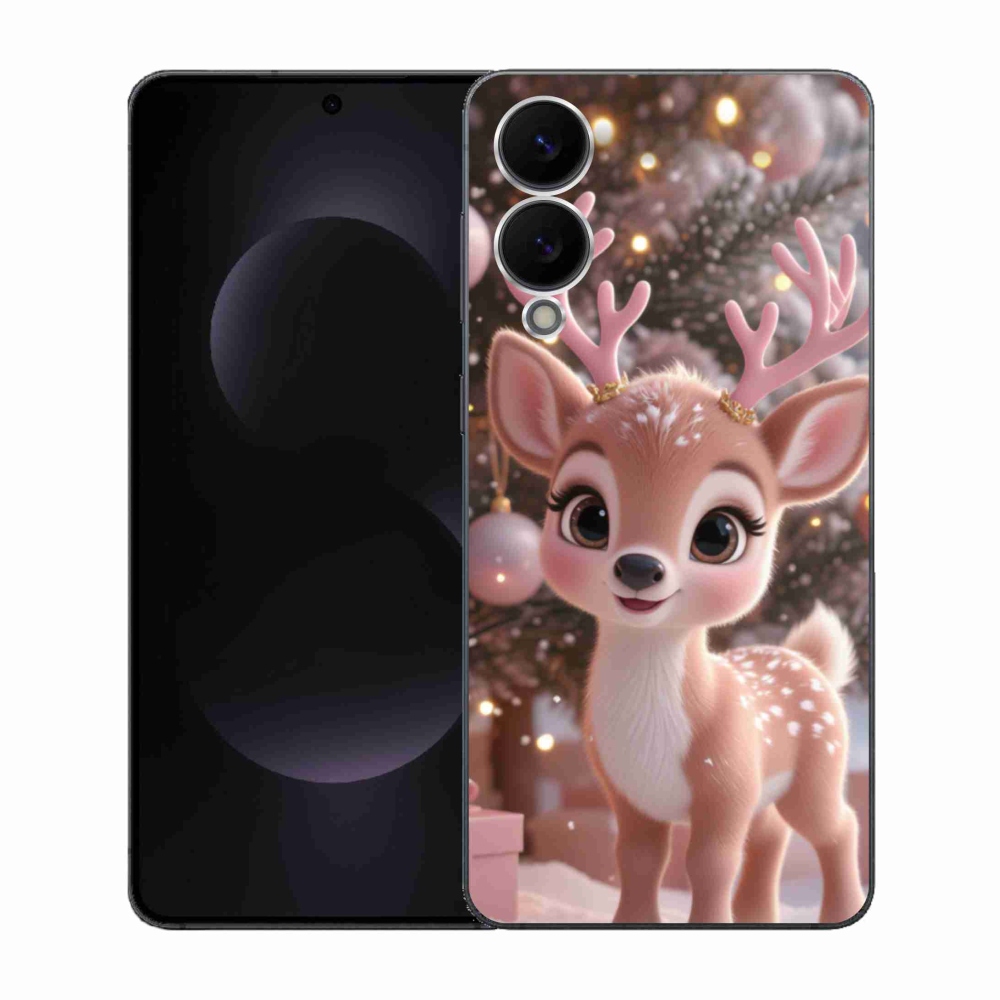 Gélový kryt mmCase na Samsung Galaxy S25 Edge - roztomilý sob