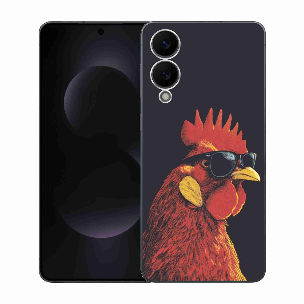 Gélový kryt mmCase na Samsung Galaxy S25 Edge - štýlový kohút