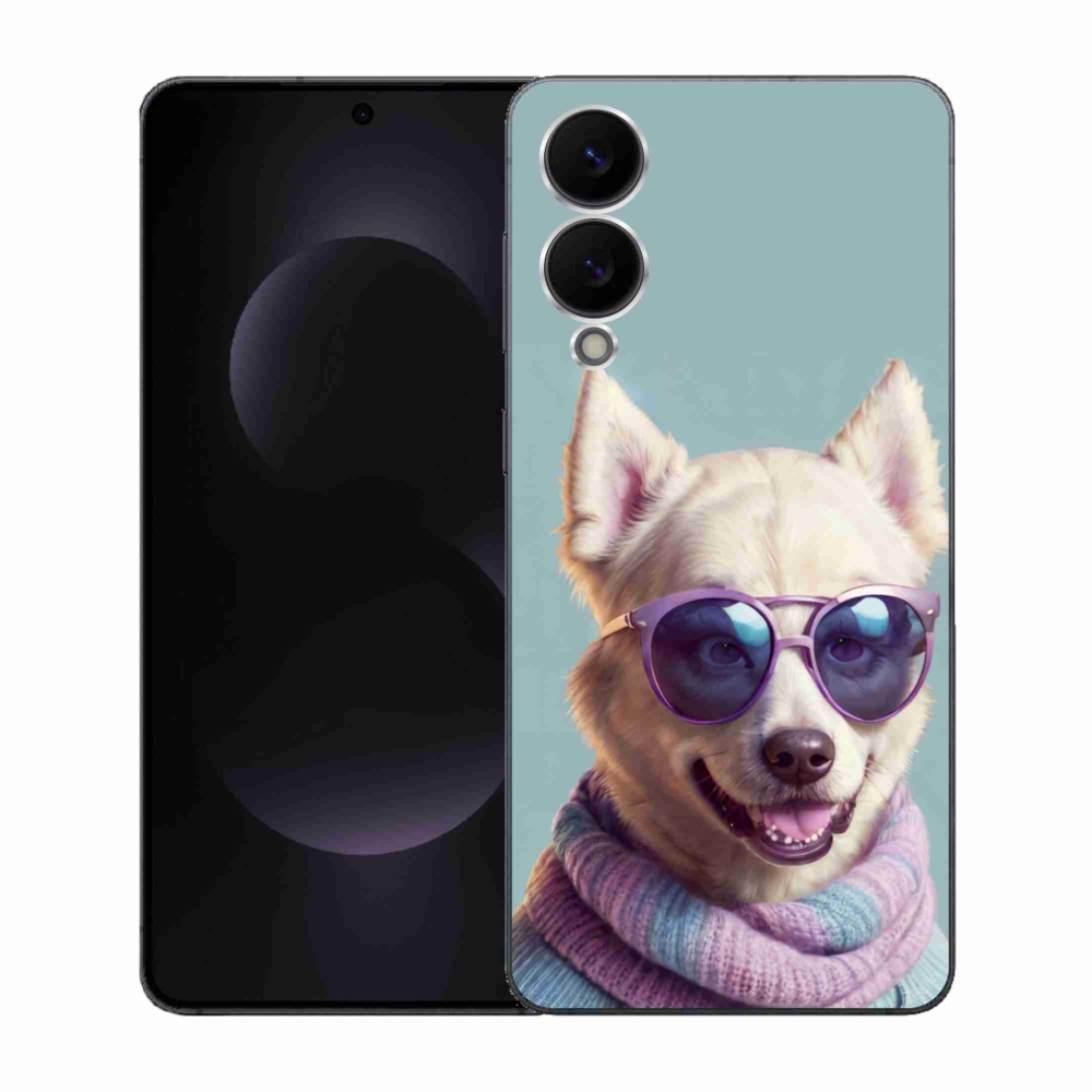 Gélový kryt mmCase na Samsung Galaxy S25 Edge - štýlový nemecký špic