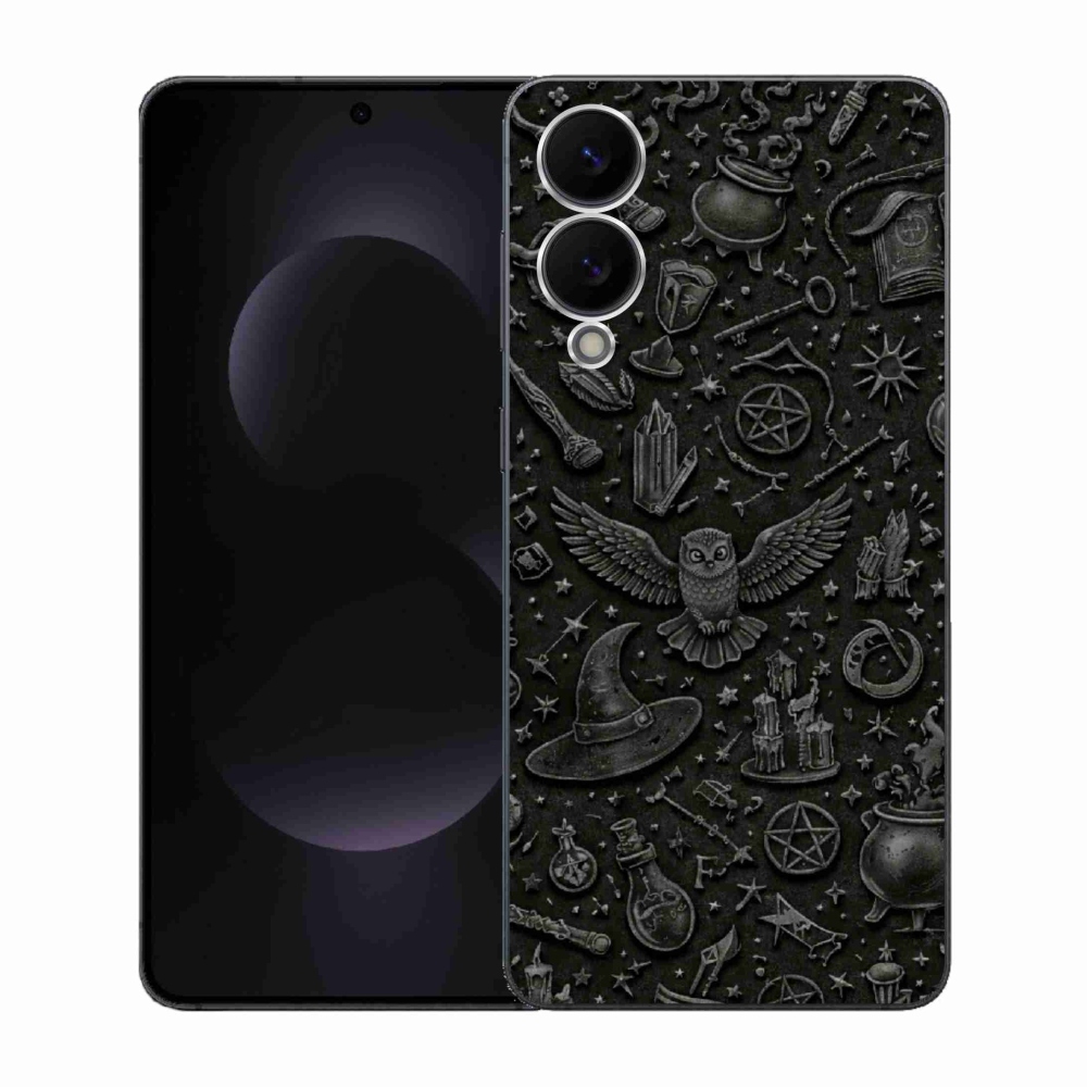 Gélový kryt mmCase na Samsung Galaxy S25 Edge - tmavý magický svet