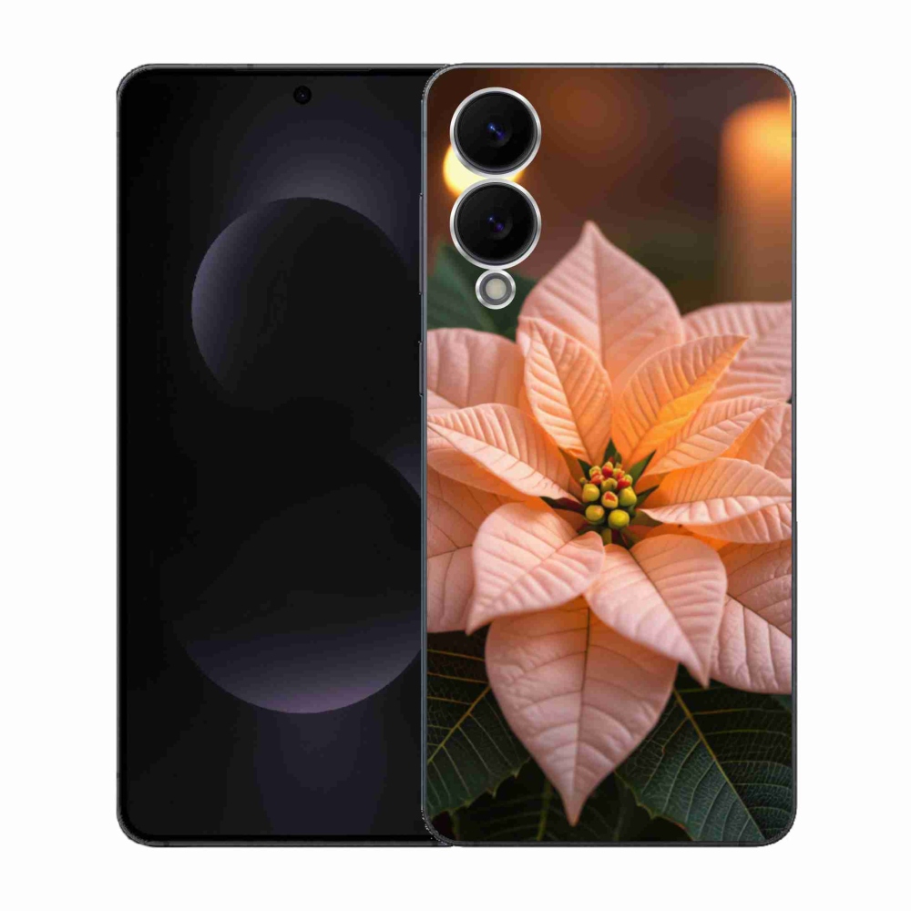 Gélový kryt mmCase na Samsung Galaxy S25 Edge - vianočná hviezda