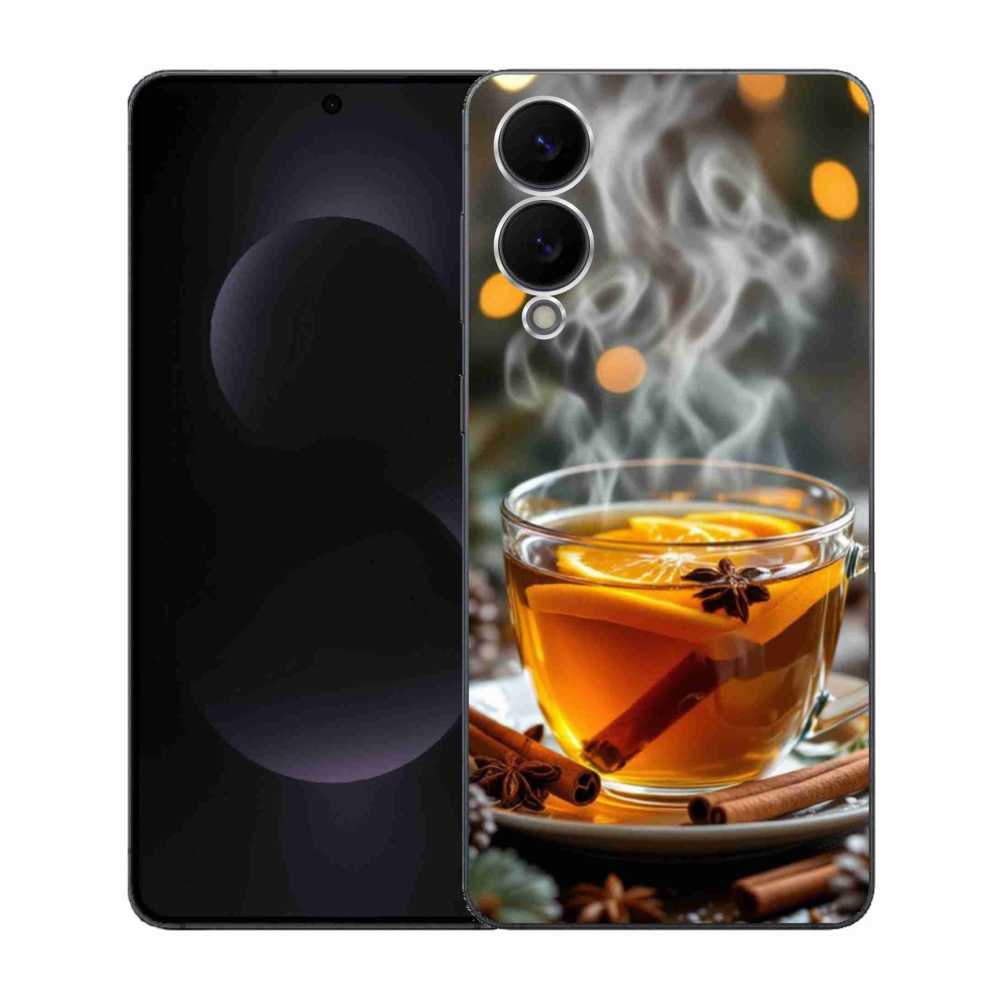 Gélový kryt mmCase na Samsung Galaxy S25 Edge - vianočný punč