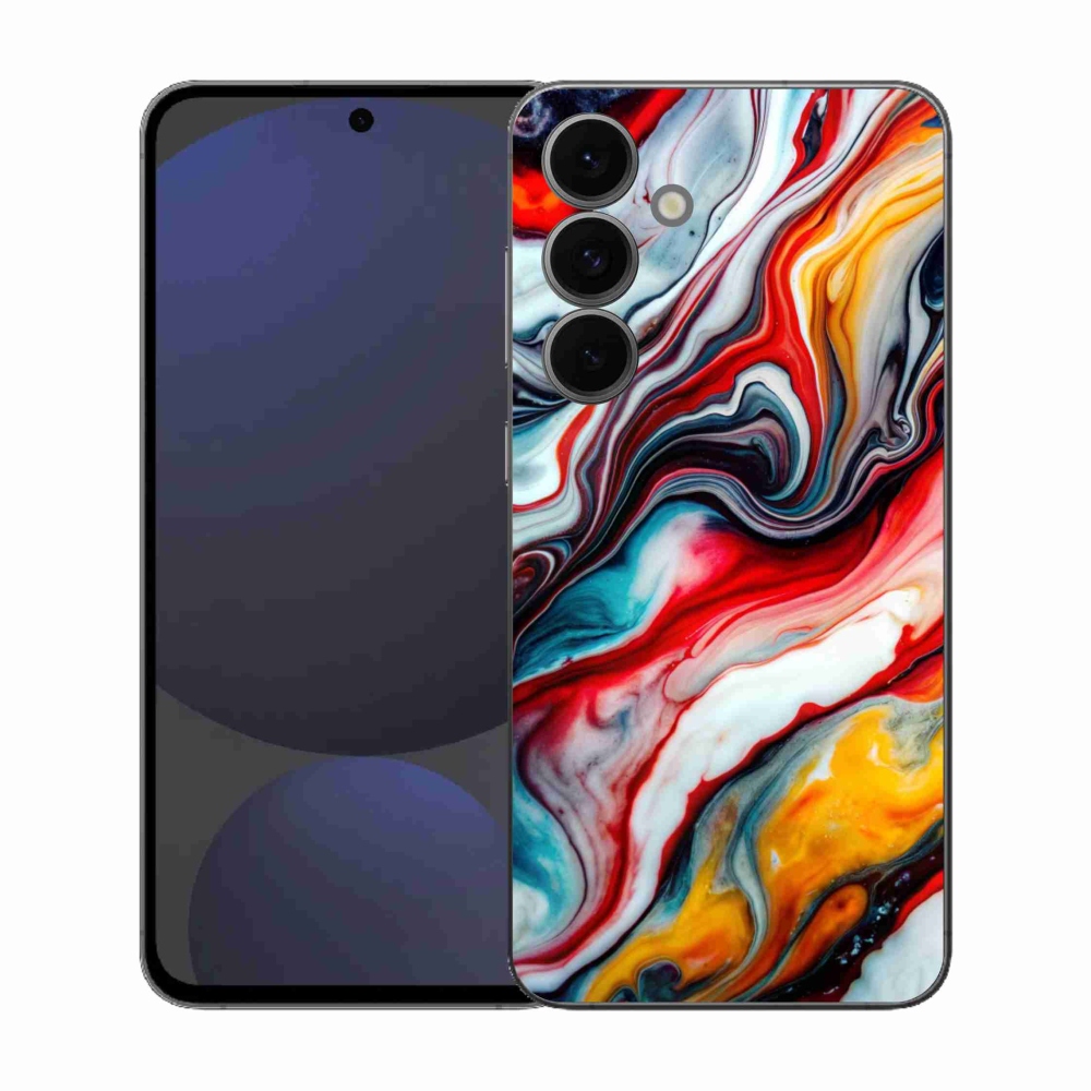 Gélový kryt mmCase na Samsung Galaxy S25 FE - abstraktný motív 35