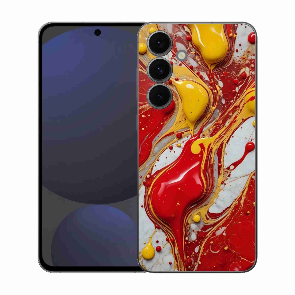 Gélový kryt mmCase na Samsung Galaxy S25 FE - abstraktný motív 42