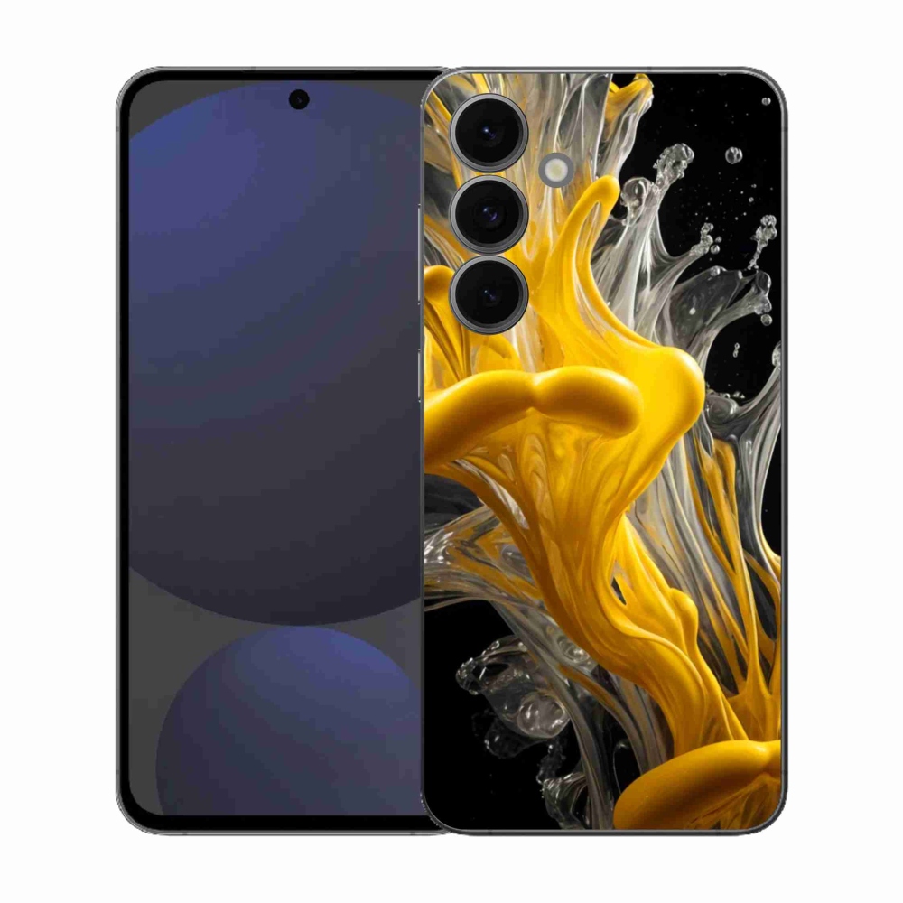 Gélový kryt mmCase na Samsung Galaxy S25 FE - abstraktný motív 48