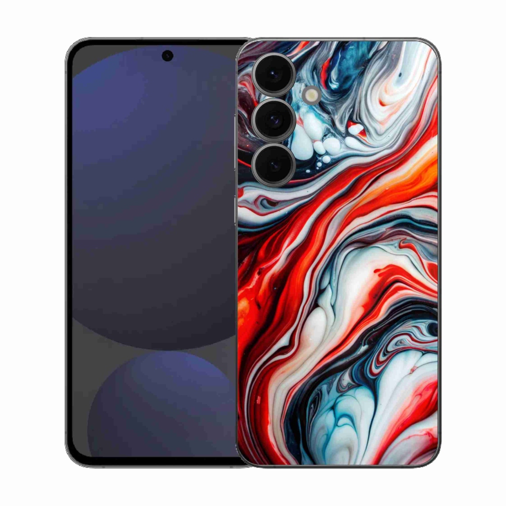 Gélový kryt mmCase na Samsung Galaxy S25 FE - abstraktný motív 63