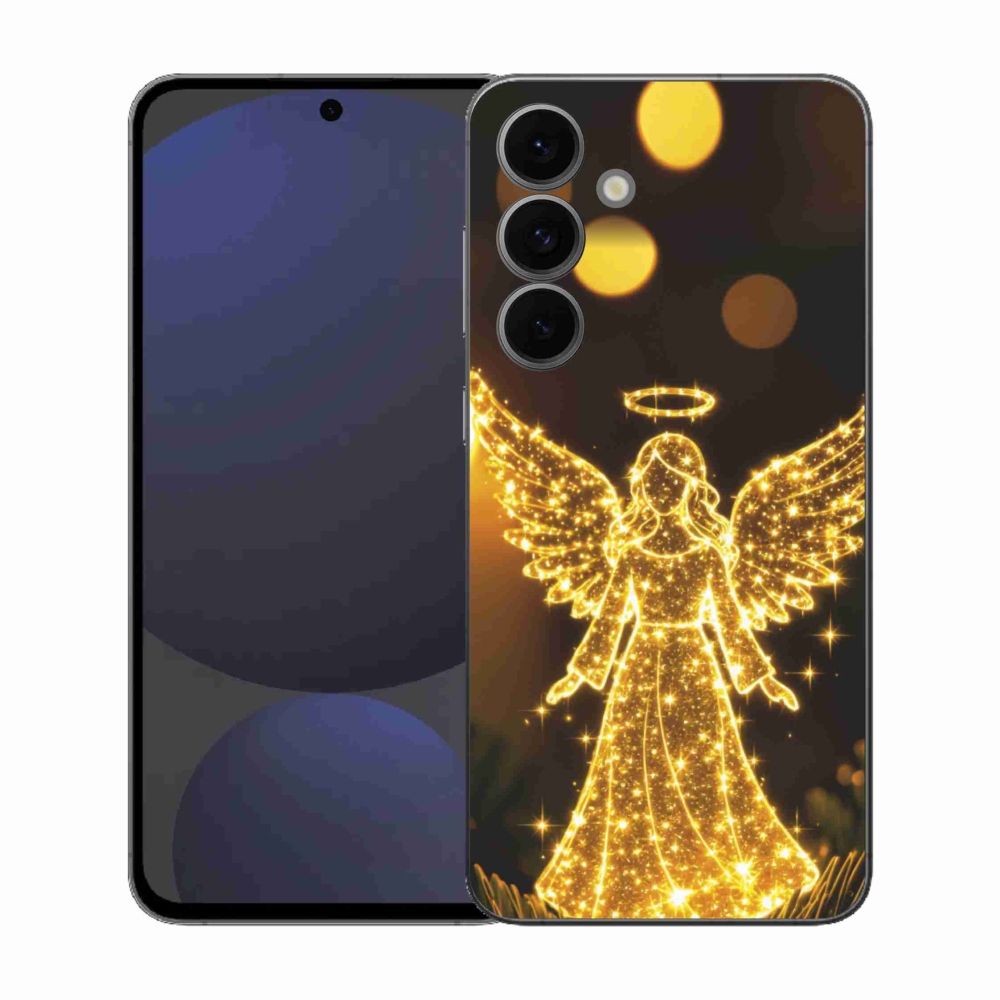 Gélový kryt mmCase na Samsung Galaxy S25 FE - anjel