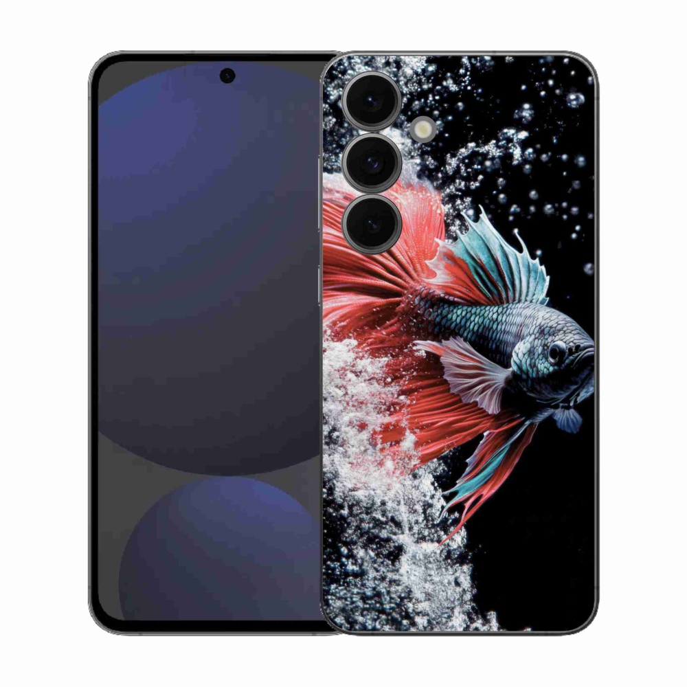 Gélový kryt mmCase na Samsung Galaxy S25 FE - bojovníčka pestrá