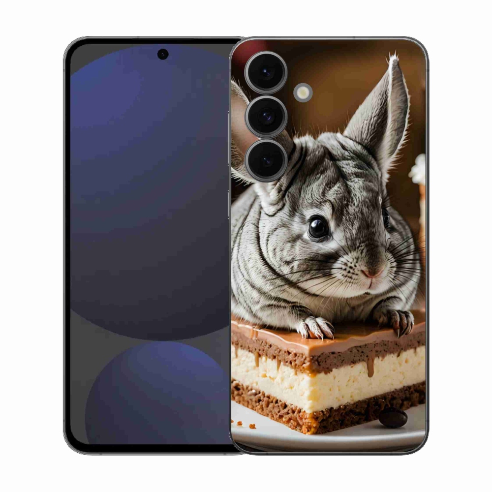 Gélový kryt mmCase na Samsung Galaxy S25 FE - činčila